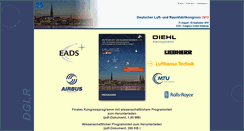 Desktop Screenshot of dlrk2010.dglr.de