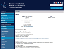 Tablet Screenshot of dresden.dglr.de