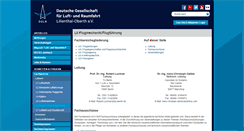 Desktop Screenshot of l6.dglr.de