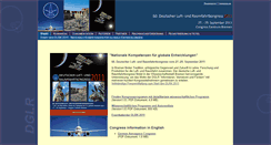 Desktop Screenshot of dlrk2011.dglr.de